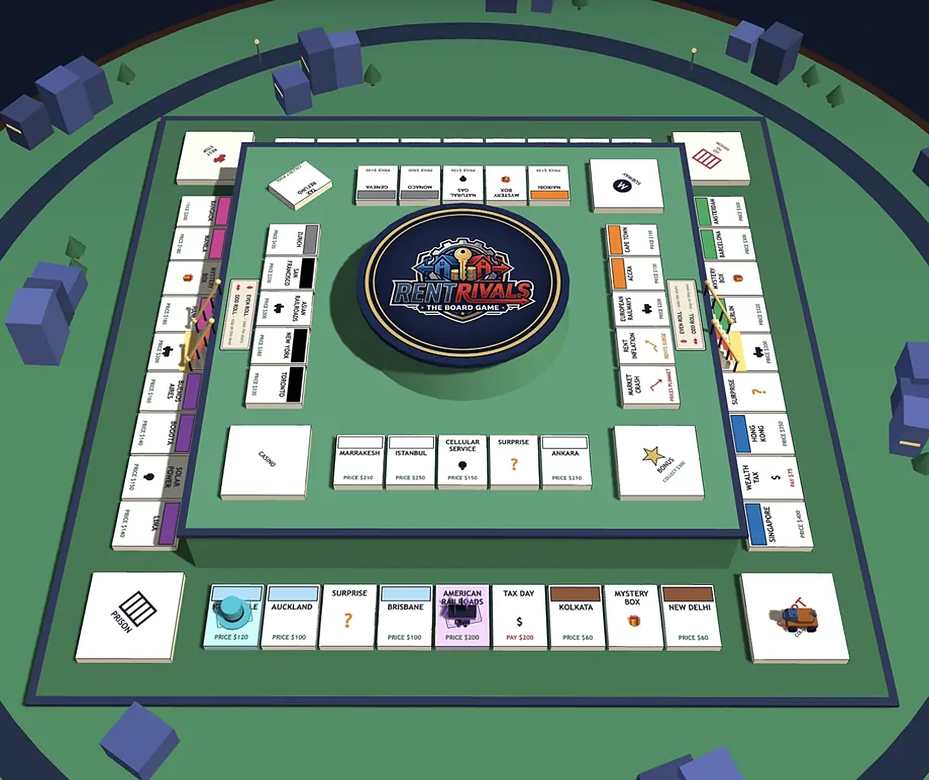 🏠 Standard Board — Two Track