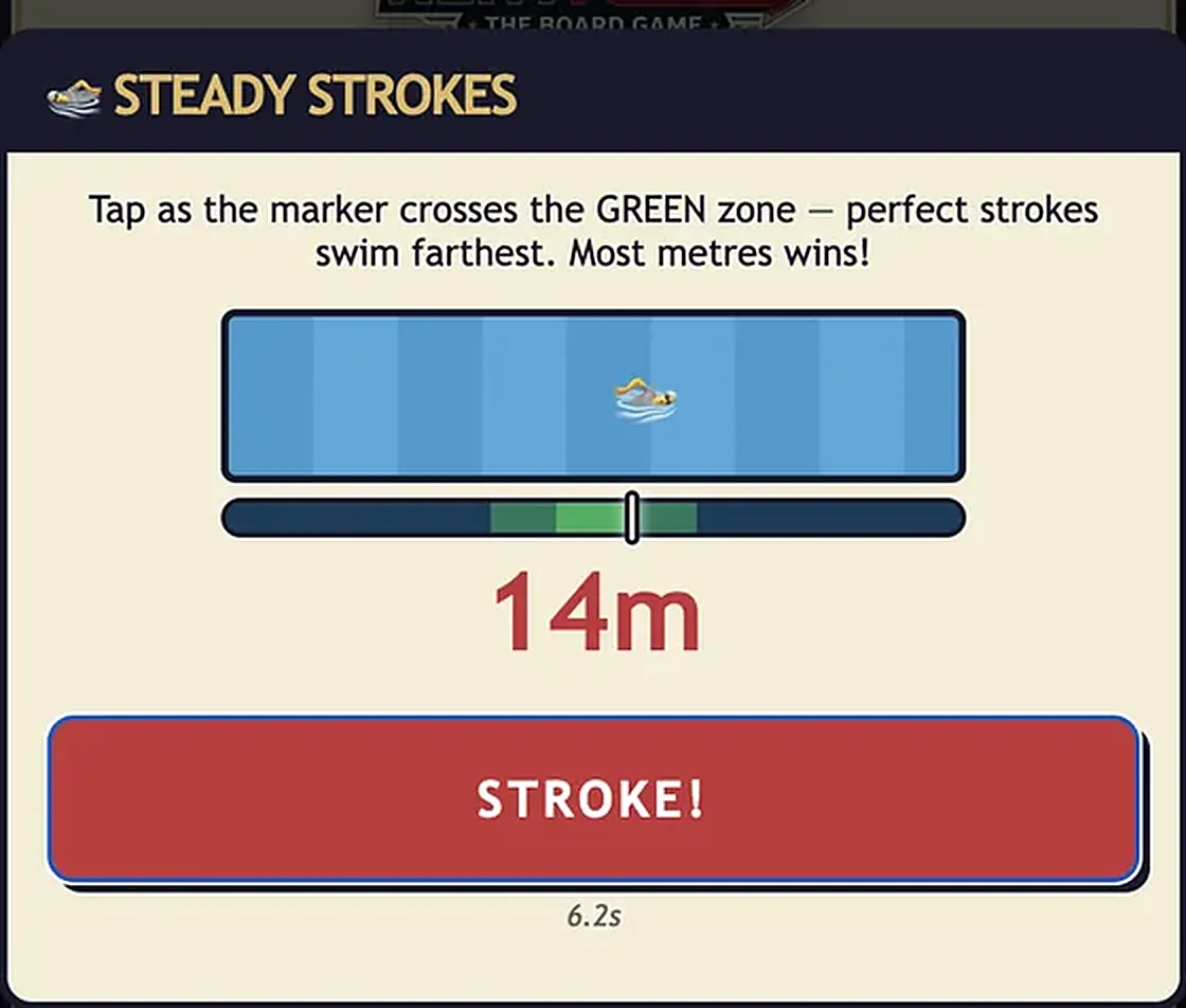 Steady Strokes minigame in RentRivals